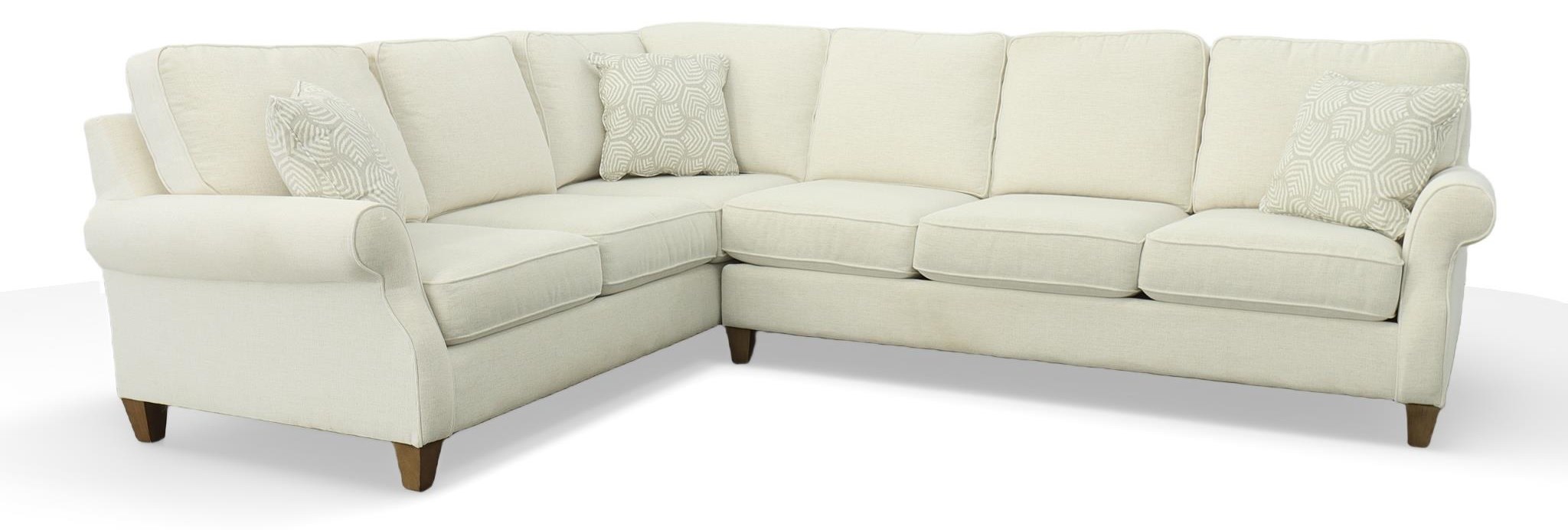 Memory foam deals sectional sofa